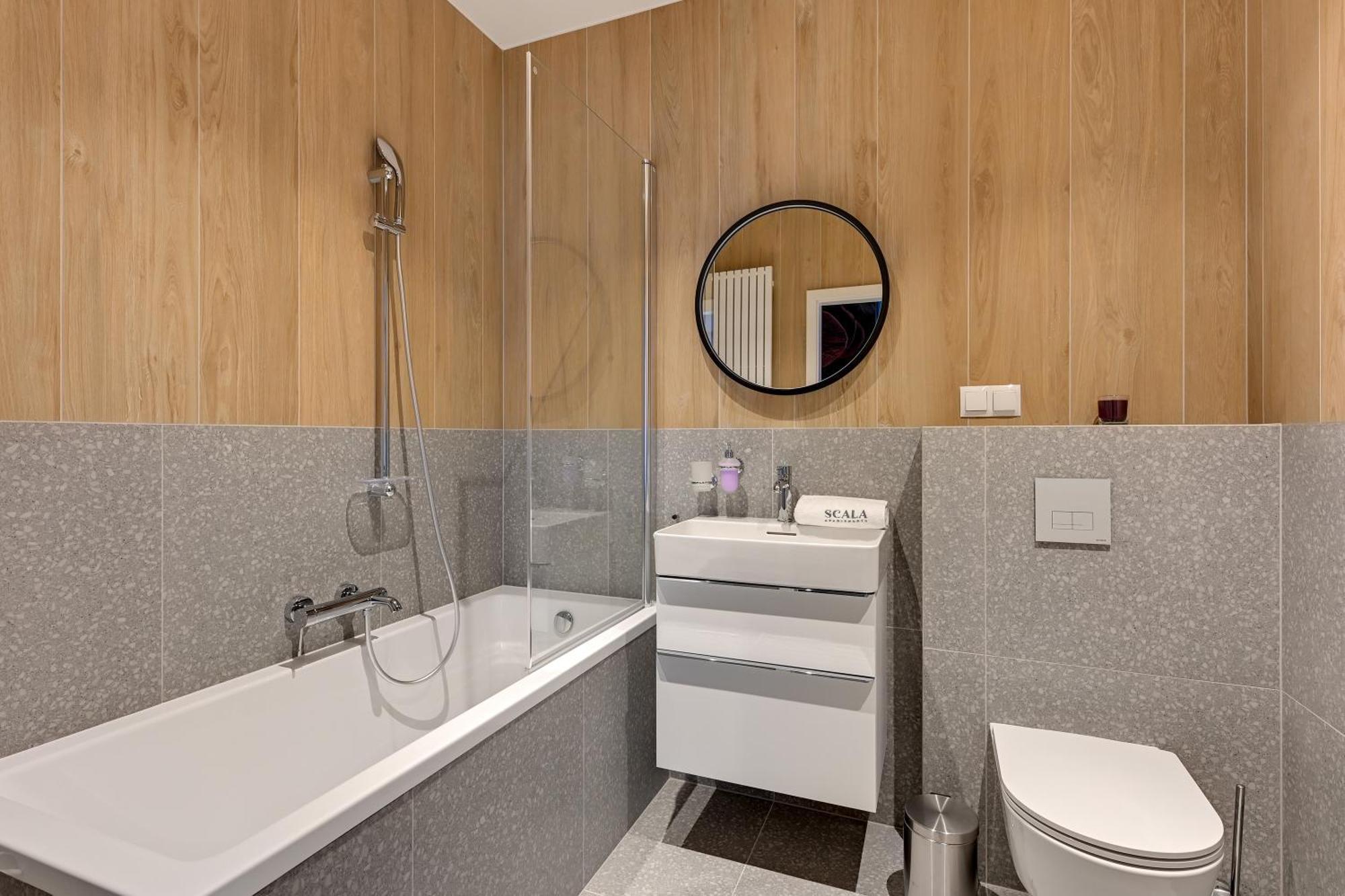 Scala 60D City Center Apartments With Parking By Lion Apartments Gdansk Exterior photo